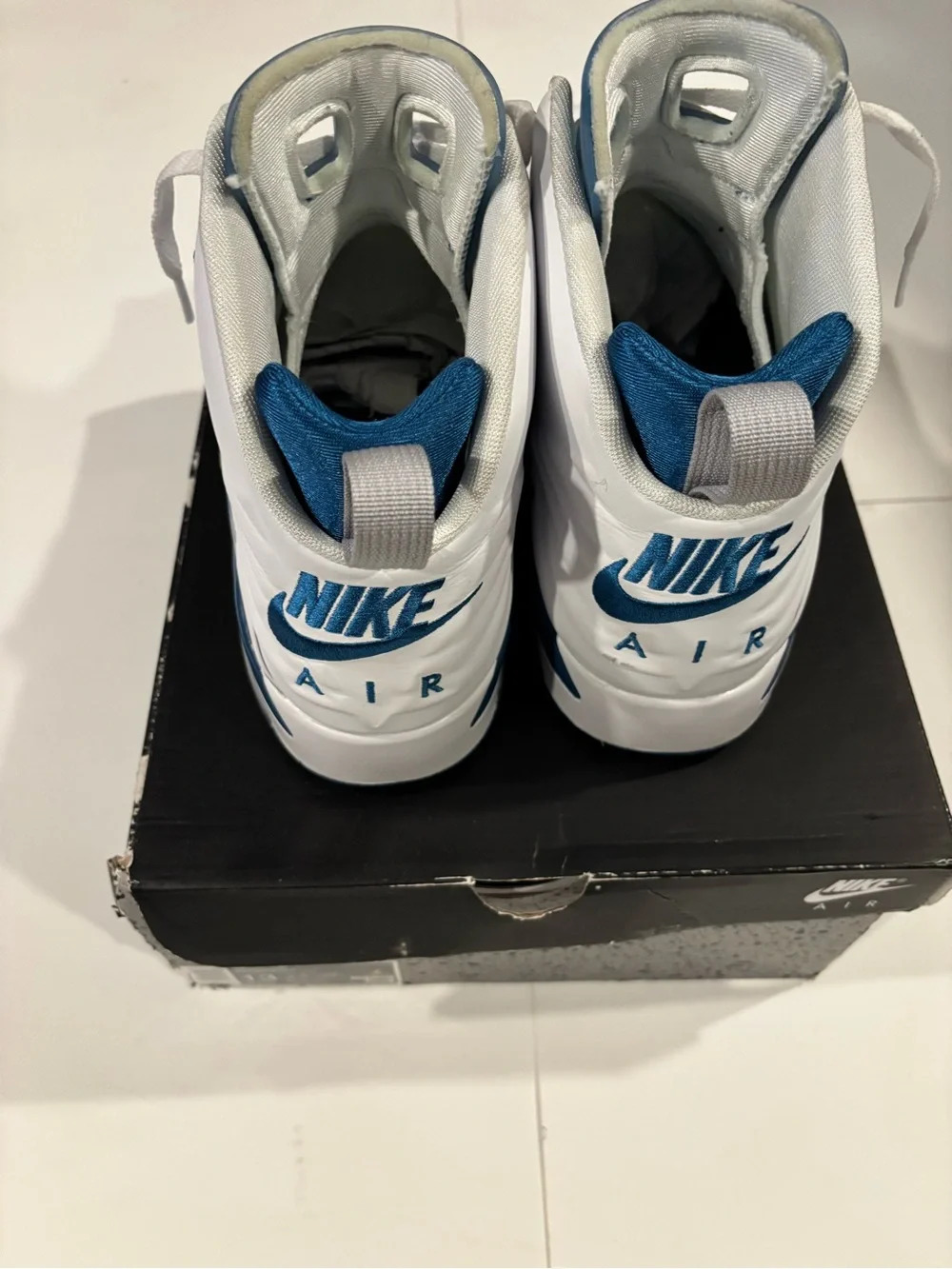 Mens Nike Air Jordan MVP Industrial Blue/ Size 13/ DZ4475-101 White Blue W/ Box
